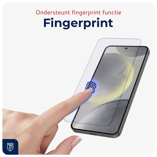 Rosso Samsung S24 Plus Tempered Glass met Installatietray (2-Pack) afbeelding 2