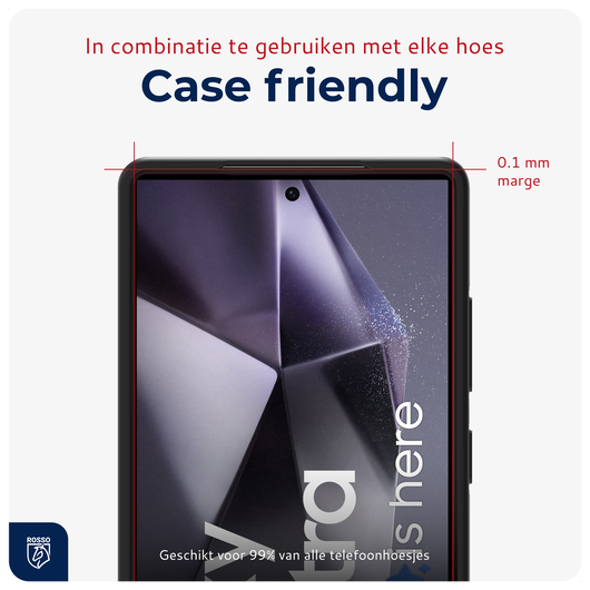 Rosso Samsung S24 Ultra Tempered Glass met Installatietray (2-Pack) afbeelding 7