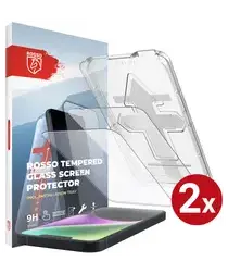 Rosso Apple iPhone 14 Plus Tempered Glass met Installatietray (2-Pack) afbeelding
