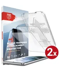 Rosso Samsung Galaxy S21 FE Tempered Glass met Installatietray (2-Pack) afbeelding