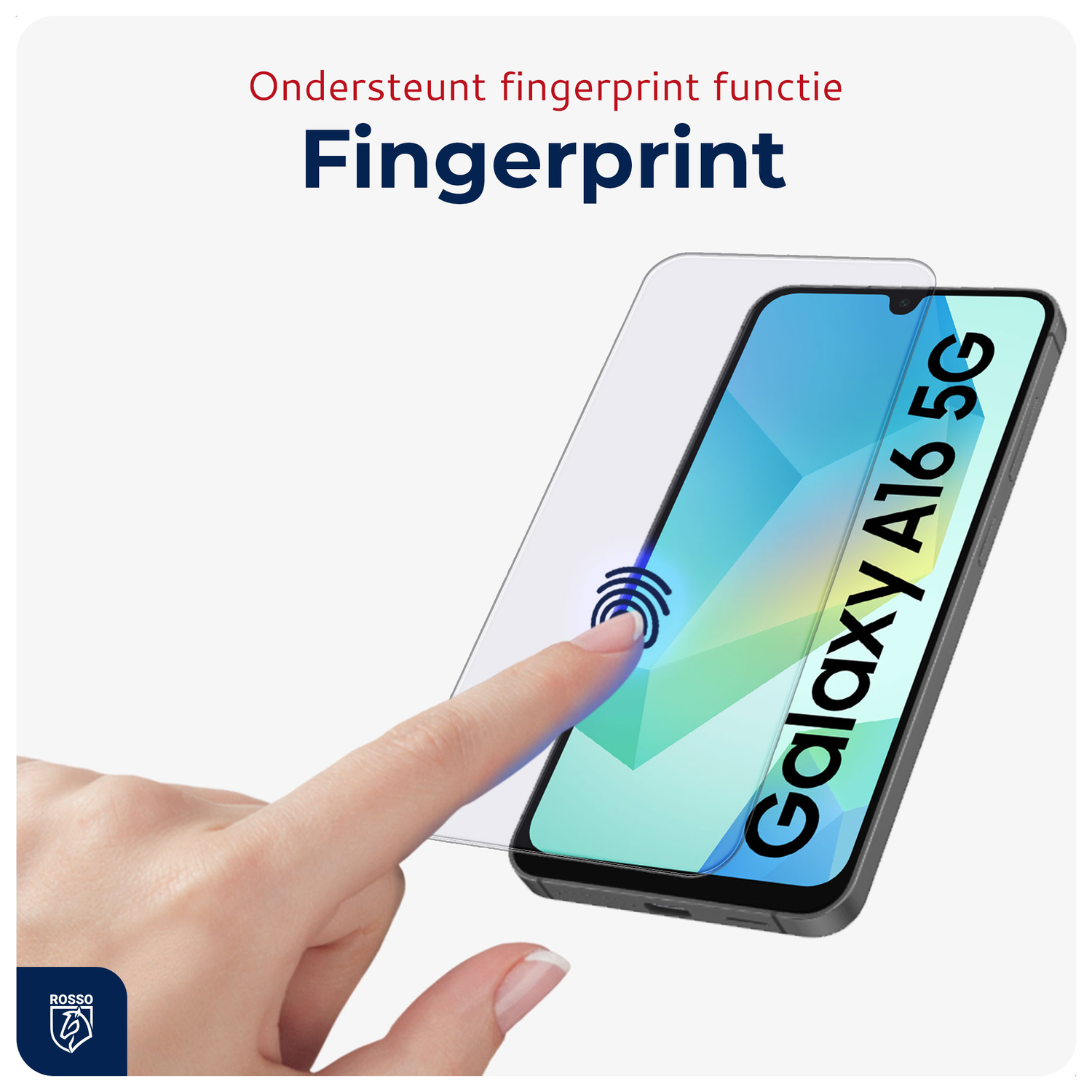 Rosso Samsung Galaxy A16 Tempered Glass met Installatietray (2-Pack) afbeelding 2