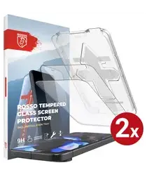 Rosso Google Pixel 9 / 9 Pro Tempered Glass met Installatietray (2-Pack) afbeelding