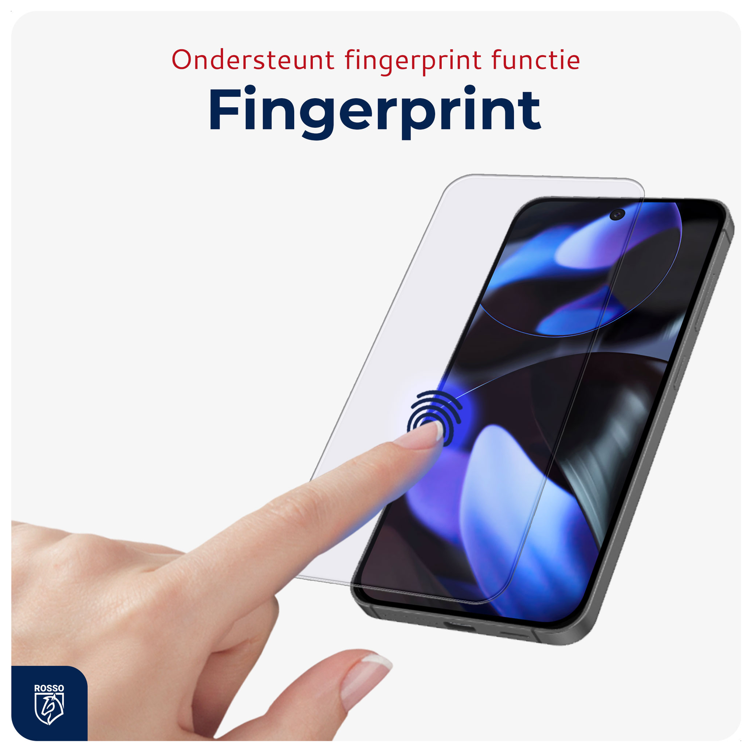 Rosso Google Pixel 9 / 9 Pro Tempered Glass met Installatietray (2-Pack) afbeelding 2