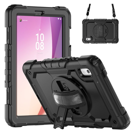 Lenovo Tab One Hoes met Ingebouwde Screen Protector en Handriem Zwart afbeelding