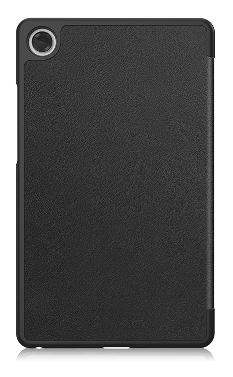 Lenovo Tab One Hoes Tri-Fold Book Case met Standaard Zwart afbeelding 8