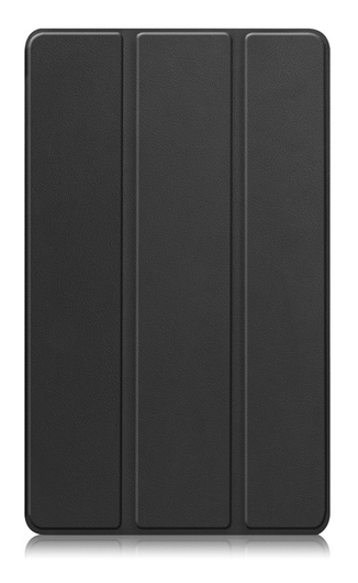 Lenovo Tab One Hoes Tri-Fold Book Case met Standaard Zwart afbeelding 9