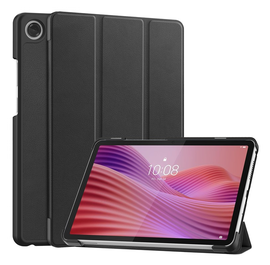 Lenovo Tab One Hoes Tri-Fold Book Case met Standaard Zwart