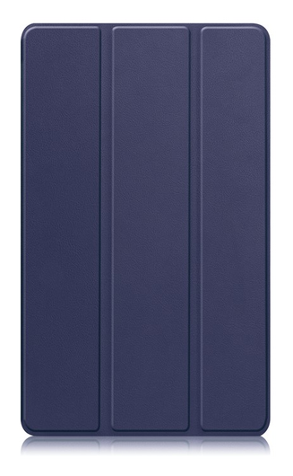 Lenovo Tab One Hoes Tri-Fold Book Case met Standaard Blauw afbeelding 9