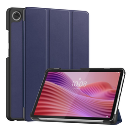 Lenovo Tab One Hoes Tri-Fold Book Case met Standaard Blauw