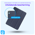 Lenovo Tab One Hoes Tri-Fold Book Case met Standaard Blauw afbeelding 2