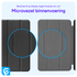 Lenovo Tab One Hoes Tri-Fold Book Case met Standaard Blauw afbeelding 6
