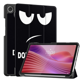 Lenovo Tab One Hoes Tri-Fold Book Case met Standaard Touch