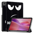 Lenovo Tab One Hoes Tri-Fold Book Case met Standaard Touch