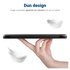Lenovo Tab One Hoes Tri-Fold Book Case met Standaard Touch afbeelding 6