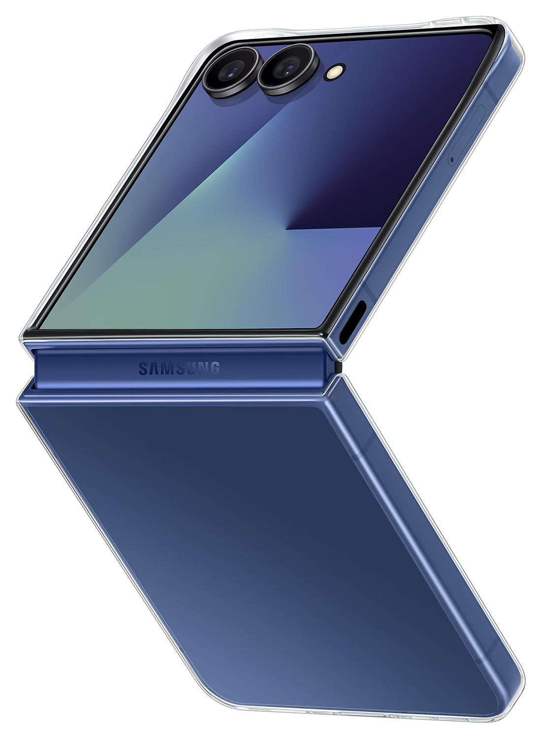 Origineel Samsung Galaxy Z Flip 7 Hoesje Clear Case Transparant afbeelding 1