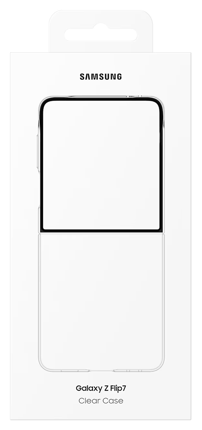 Origineel Samsung Galaxy Z Flip 7 Hoesje Clear Case Transparant afbeelding 9