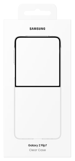 Origineel Samsung Galaxy Z Flip 7 Hoesje Clear Case Transparant afbeelding 9