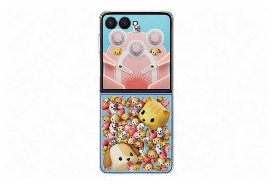 Origineel Samsung Galaxy Z Flip 7 Hoesje FlipSuit Case Transparant afbeelding 8