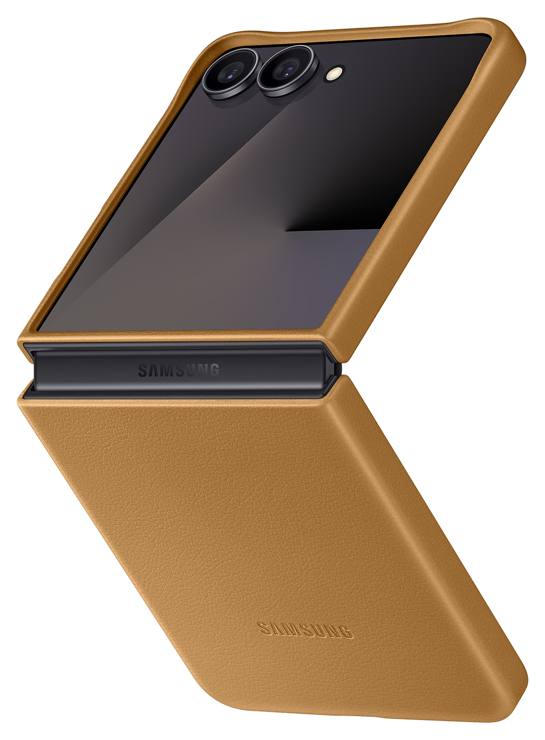 Origineel Samsung Galaxy Z Flip 7 Hoesje KindSuit Case Bruin afbeelding 1