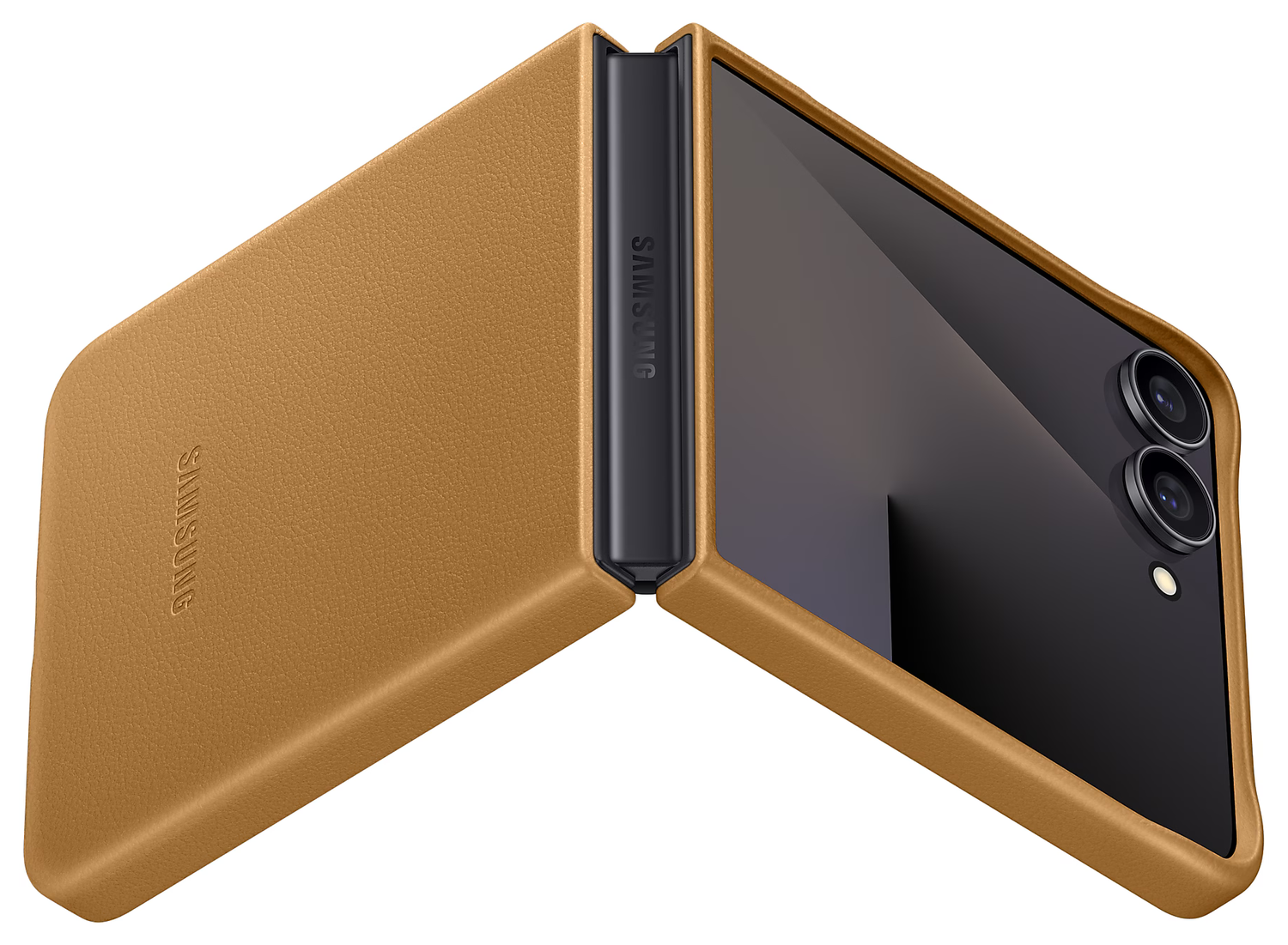 Origineel Samsung Galaxy Z Flip 7 Hoesje KindSuit Case Bruin afbeelding 6