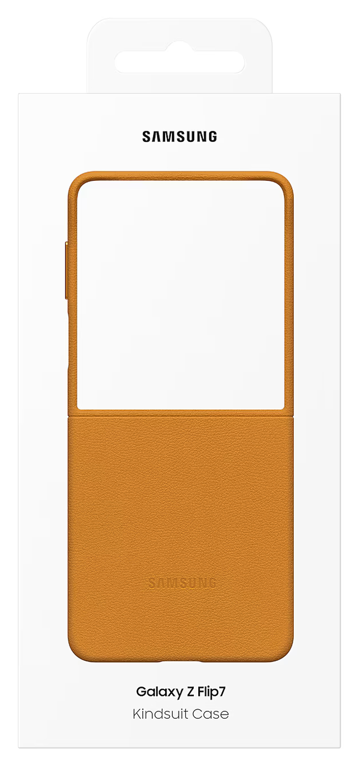 Origineel Samsung Galaxy Z Flip 7 Hoesje KindSuit Case Bruin afbeelding 7