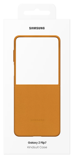 Origineel Samsung Galaxy Z Flip 7 Hoesje KindSuit Case Bruin afbeelding 7