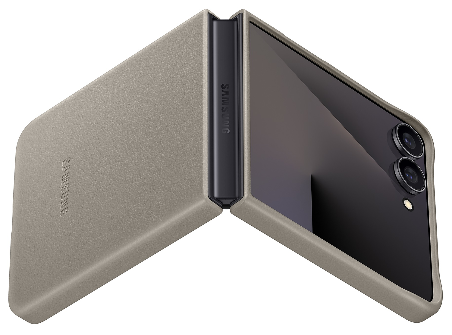 Origineel Samsung Galaxy Z Flip 7 Hoesje KindSuit Case Grijs afbeelding 6