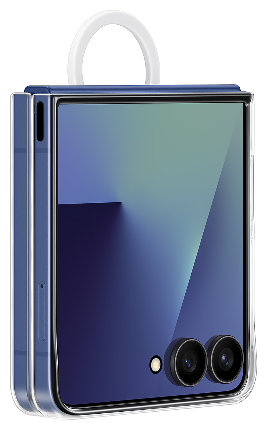 Origineel Samsung Galaxy Z Flip 7 Hoesje Clear Ring Case Transparant afbeelding 7