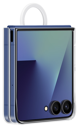 Origineel Samsung Galaxy Z Flip 7 Hoesje Clear Ring Case Transparant afbeelding 7