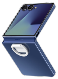 Origineel Samsung Galaxy Z Flip 7 Hoesje Clear Ring Case Transparant afbeelding