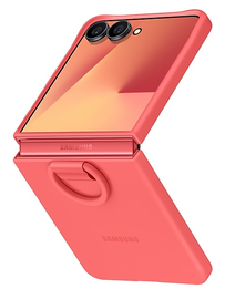Origineel Samsung Galaxy Z Flip 7 Hoesje Ring Case Siliconen Rood afbeelding