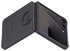 Origineel Samsung Galaxy Z Flip 7 Hoesje Ring Case Siliconen Zwart afbeelding 8