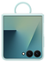 Origineel Samsung Galaxy Z Flip 7 Hoesje Ring Case Siliconen Mint afbeelding 2