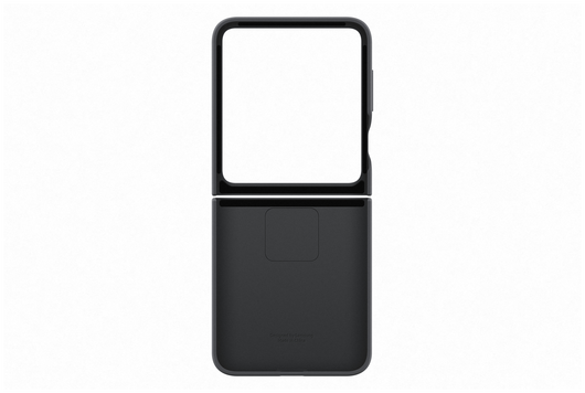 Origineel Samsung Galaxy Z Flip 7 FE Hoesje Silicone Case Back Cover Zwart afbeelding 3