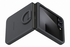 Origineel Samsung Galaxy Z Flip 7 FE Hoesje Silicone Case Back Cover Zwart afbeelding 2