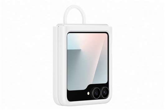 Origineel Samsung Galaxy Z Flip 7 Hoesje Silicone Case Back Cover Wit afbeelding 8