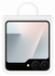 Origineel Samsung Galaxy Z Flip 7 Hoesje Silicone Case Back Cover Wit afbeelding 2