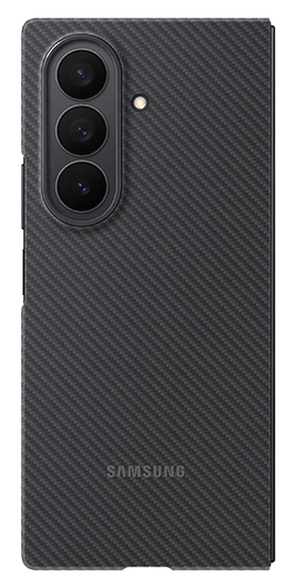 Origineel Samsung Galaxy Z Fold 7 Hoesje Carbon Shield Case Zwart afbeelding 2