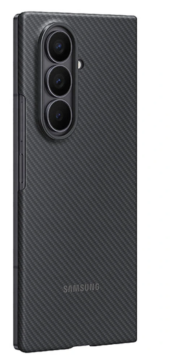 Origineel Samsung Galaxy Z Fold 7 Hoesje Carbon Shield Case Zwart afbeelding 3