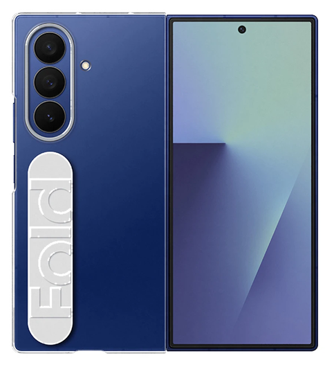 Origineel Samsung Galaxy Z Fold 7 Hoesje Clear Grip Case Transparent afbeelding 1
