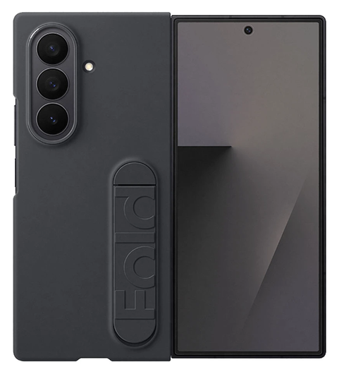 Origineel Samsung Galaxy Z Fold 7 Hoesje Silicone Case Back Cover Zwart afbeelding 1