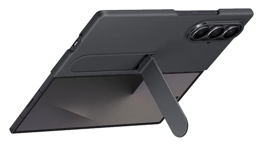 Origineel Samsung Galaxy Z Fold 7 Hoesje Silicone Case Back Cover Zwart afbeelding 3