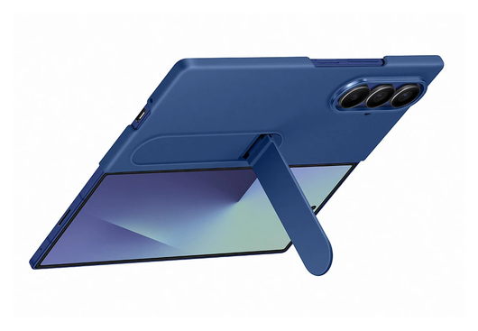 Origineel Samsung Galaxy Z Fold 7 Hoesje Silicone Case Back Cover Blauw afbeelding 2