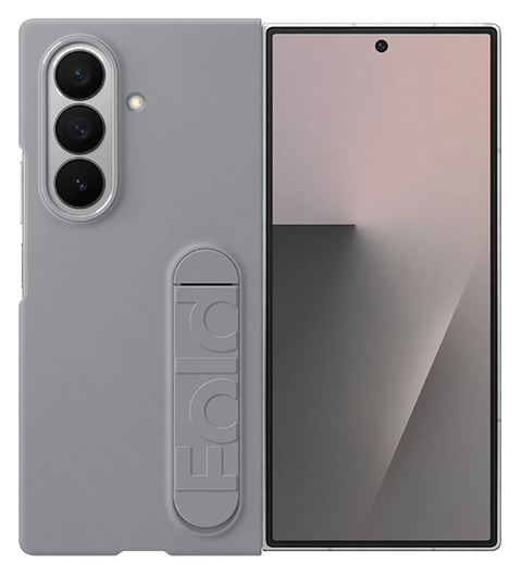 Origineel Samsung Galaxy Z Fold 7 Hoesje Silicone Case Back Cover Grijs afbeelding 1