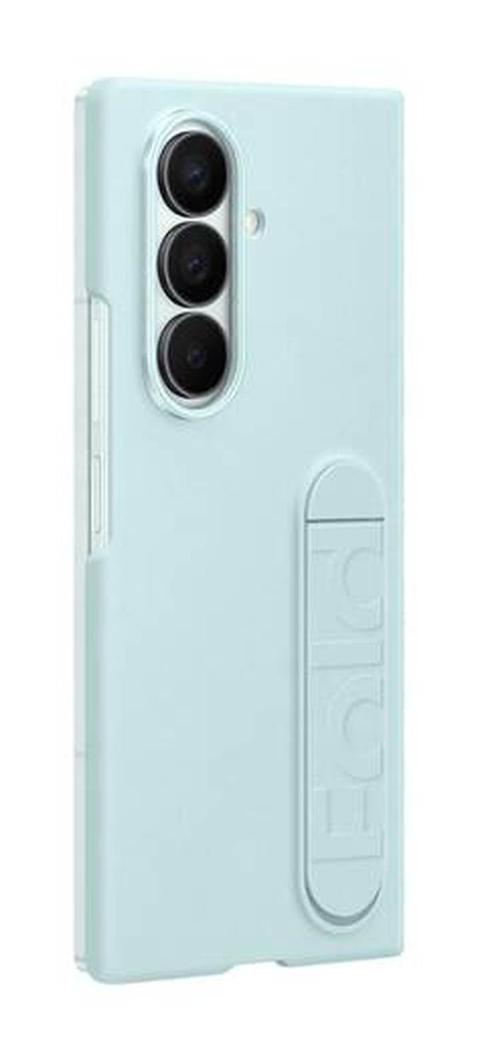 Origineel Samsung Galaxy Z Fold 7 Hoesje Silicone Case Back Cover Mint Groen afbeelding 3