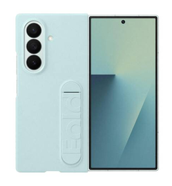 Origineel Samsung Galaxy Z Fold 7 Hoesje Silicone Case Back Cover Mint Groen