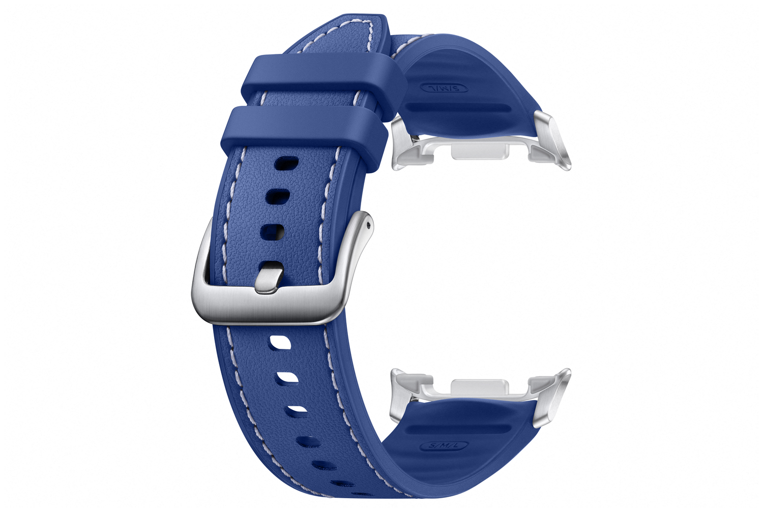 Origineel Samsung Galaxy Watch 8 Bandje Hybrid (S/M/L) Blauw afbeelding 3