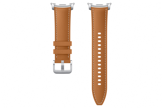 Origineel Samsung Galaxy Watch 8 Bandje Hybrid (S/M/L) Bruin afbeelding 1