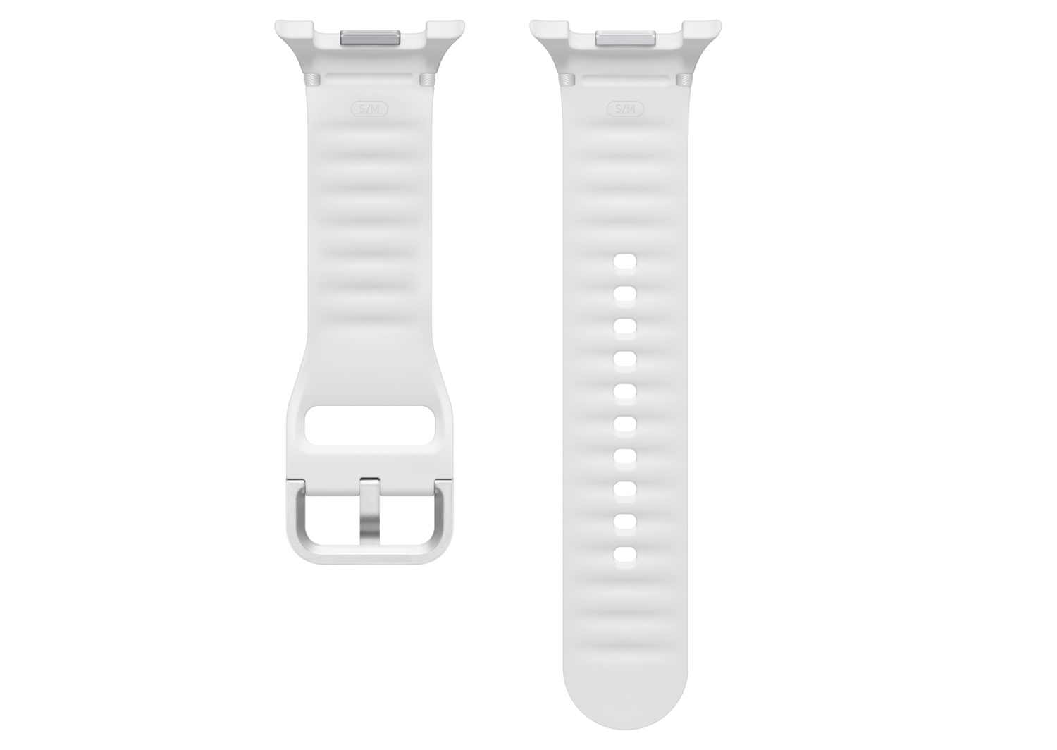 Origineel Samsung Galaxy Watch 8 Bandje Sport (S/M) Wit afbeelding 3