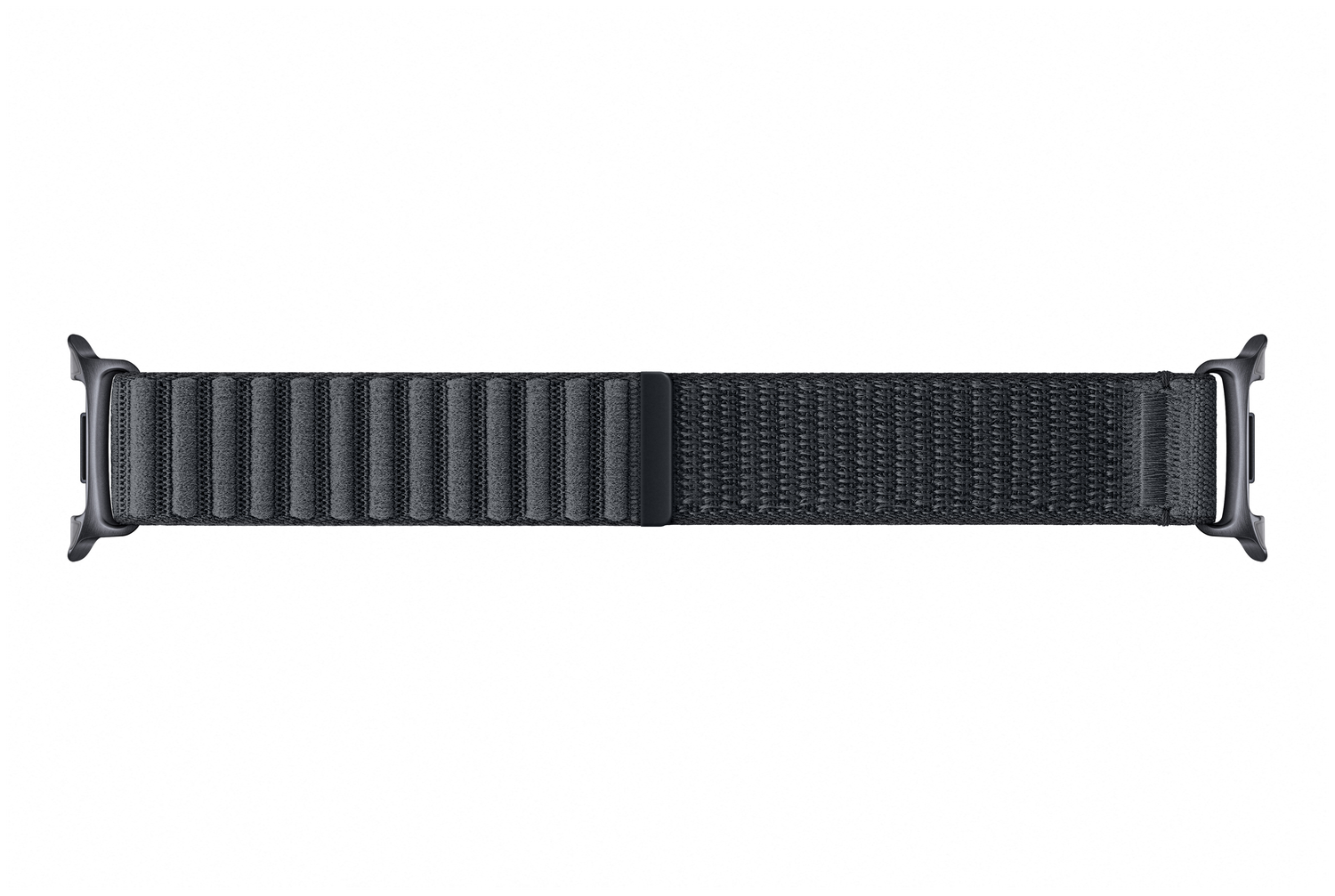 Origineel Samsung Galaxy Watch 8 Bandje Fabric (S/M) Graphite afbeelding 2